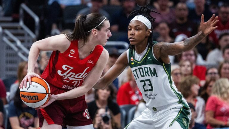 See Caitlin Clark photos in Indiana Fever vs Seattle Storm on Friday - Hawk Central