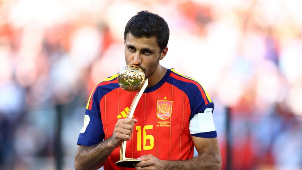 Rodri wins Golden Ball as Spain reigns at 2026 World Cup - USA Today