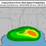 Tropical Storm Bertha could soon form in the Gulf. See path tracker - USA Today