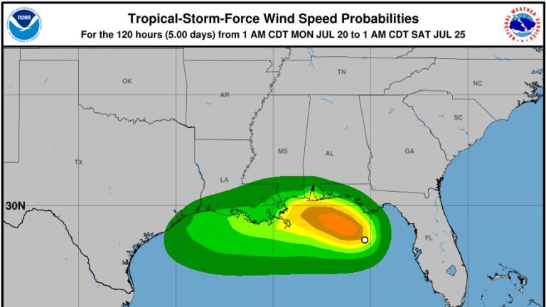 Tropical Storm Bertha could soon form in the Gulf. See path tracker - USA Today
