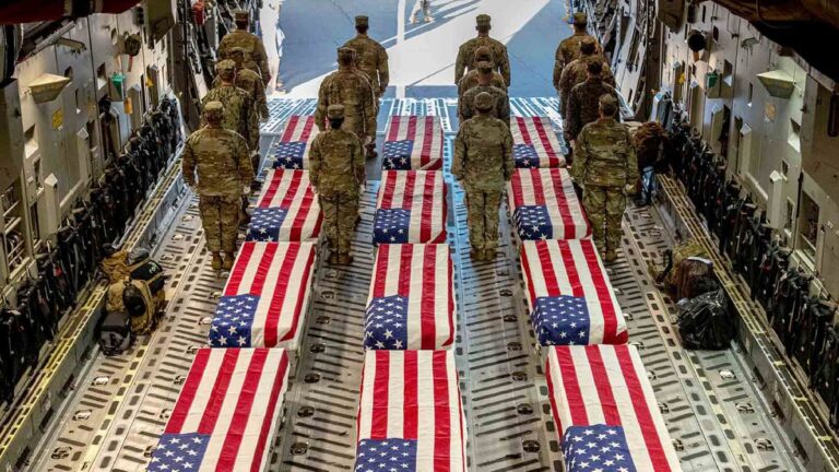 How dignified transfers bring home fallen US service members - USA Today
