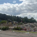 Chick-fil-A takes shape as Storming Crab building comes down - Press & Sun-Bulletin