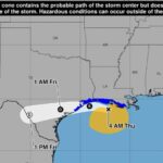 Tropical Storm Bertha batters Texas and Louisiana: Live forecast updates - USA Today
