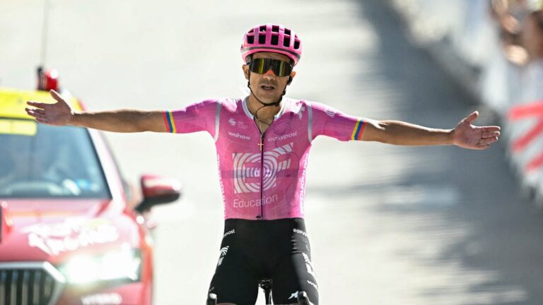 Richard Carapaz's late attack secures victory in Stage 18 of the 2026 Tour de France - USA Today