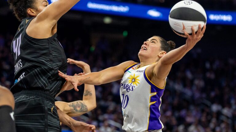 Golden State Valkyries won't make trade for LA Sparks guard Kelsey Plum - USA Today