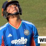England vs India fourth T20: Vaibhav Sooryavanshi bats 'high in the air' but is caught by Sam Curran - BBC