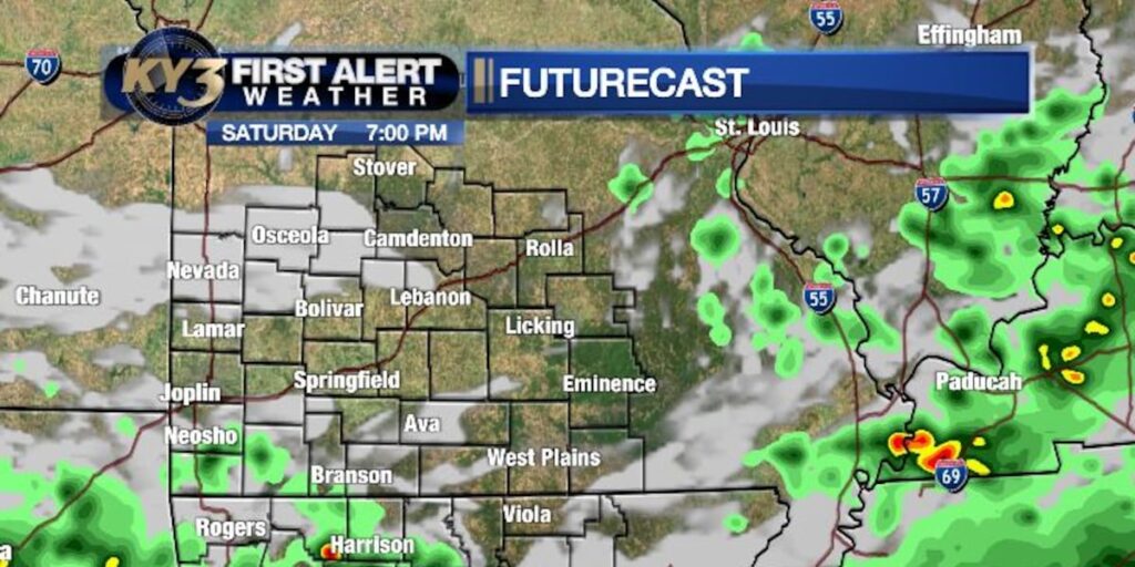 FIRST ALERT WEATHER: Lots of dry time behind morning rain, another chance for storms later - KY3