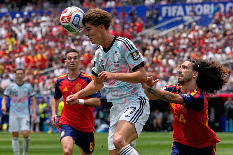Belgium’s Charles De Ketelaere ends Spain’s World Cup shutout run, teams even 1-1 at halftime - WTOP