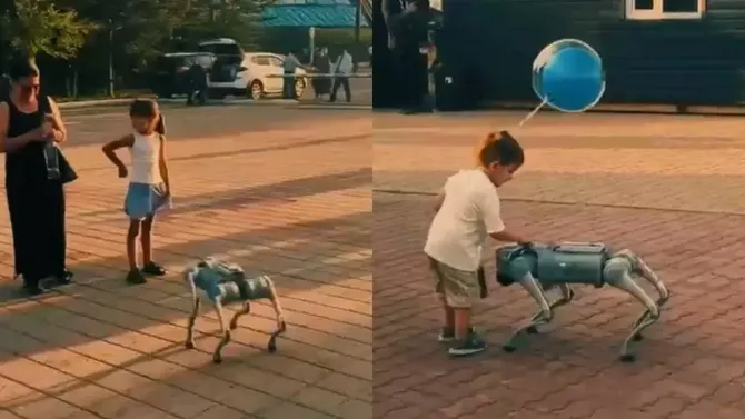 Kazakhstan Deploys AI Robot Dog at Public Events, Detects First Law Violators - Caspian Post