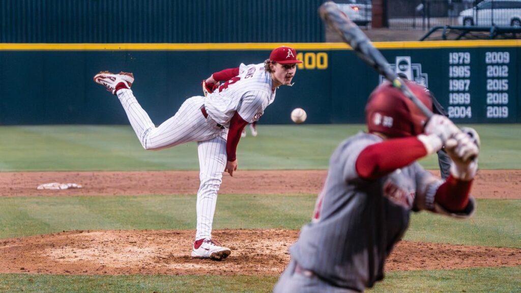 Arkansas Pitcher Carson Wiggins Selected by New York Mets with No. 27 Pick in MLB Draft - SSBCrack