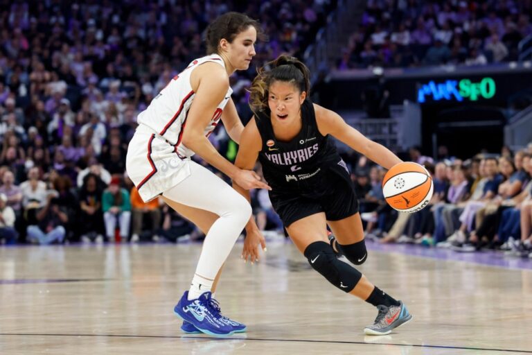 Kaitlyn Chen’s career night can’t power Valkyries to milestone victory - The Press Democrat