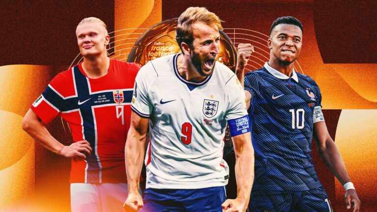 Ballon d'Or 2026 Power Rankings: Harry Kane keeps hold of his lead as Kylian Mbappe and Erling Haaland keep up the pressure with World Cup performances - Goal.com