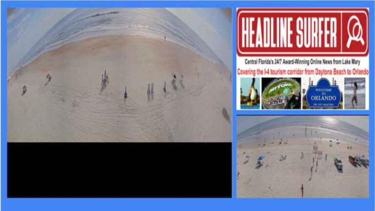 WEATHER: Showers through early part of the week in Orlando, Sanford & Daytona Beach with sunny skies on Wednesday - Headline Surfer