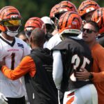 Ja'Marr Chase Involved in Fight During Bengals' 1st Training Camp Practice in Trending Video - Bleacher Report