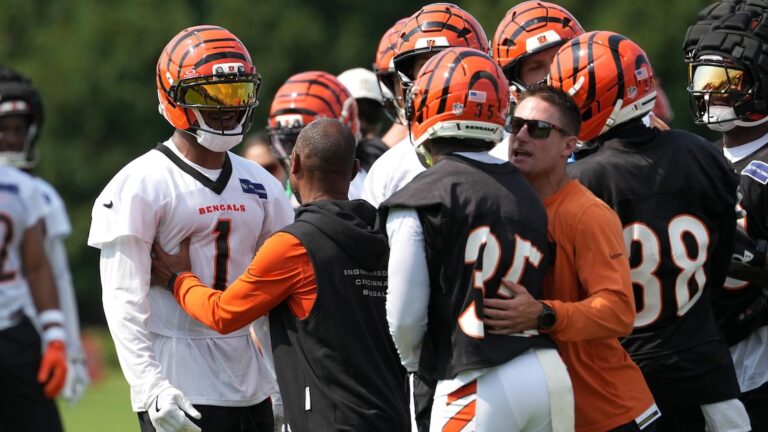 Ja'Marr Chase Involved in Fight During Bengals' 1st Training Camp Practice in Trending Video - Bleacher Report