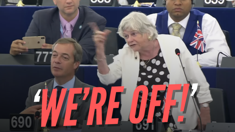 WATCH: Ann Widdecombe’s Explosive Speech to the EU Parliament - Guido Fawkes