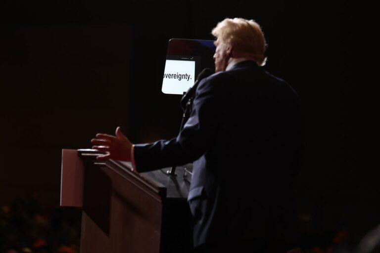 Trump teleprompter operator made more than $100K betting on speeches: report - The Independent