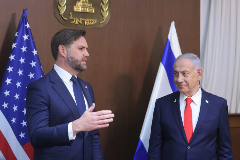 Senior WH official says Vance’s reported attempt to scuttle Netanyahu-Trump meeting is ‘completely false’ - Jewish Insider