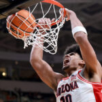 Koa Peat, Khaman Maluach link up for alley-oop in Summer League - Arizona Sports