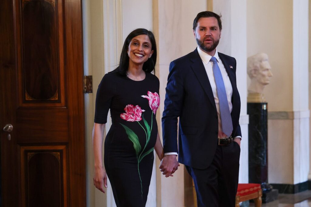 JD and Usha Vance celebrate birth of their baby boy and reveal his unique name - The Independent
