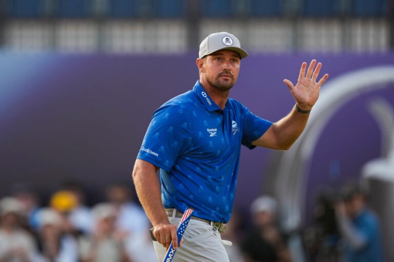 Bryson DeChambeau refuses to confirm he will keep playing at The Open after penalty incident - hitc.com