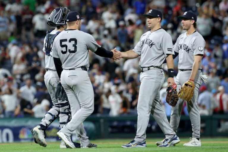 New York Yankees Announce Aaron Judge, Giancarlo Stanton Update Amid Phillies Series - heavy.com