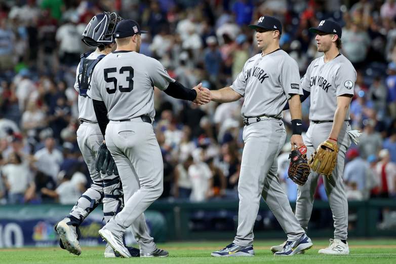 New York Yankees Announce Aaron Judge, Giancarlo Stanton Update Amid Phillies Series - heavy.com