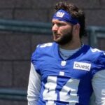 Giants' Cam Skattebo Falls After Doing Backflip on Video at Fanatics Fest Amid Injury Rehab - Bleacher Report