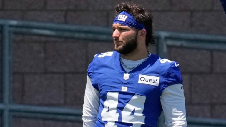 Giants' Cam Skattebo Falls After Doing Backflip on Video at Fanatics Fest Amid Injury Rehab - Bleacher Report