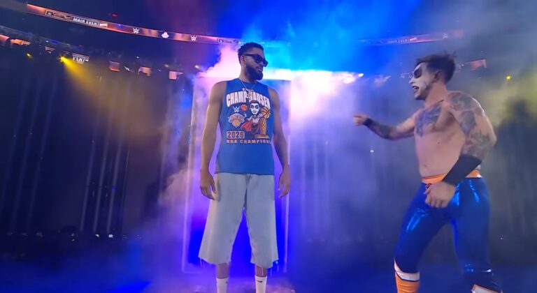 NBA Champion Karl-Anthony Towns Helps Danhausen Defeat JD McDonagh At Saturday Night’s Main Event - Fightful