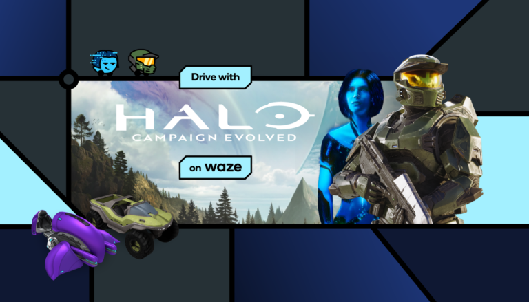 Drive with Halo on Waze - blog.google