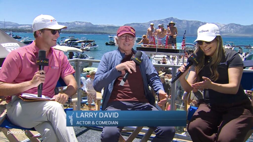 Larry David was in prime form for NBC Sports interview - Awful Announcing