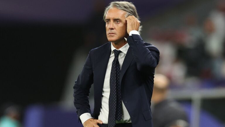 Roberto Mancini agrees shock return as Italy head coach after Andrea Pirlo controversy - Goal.com