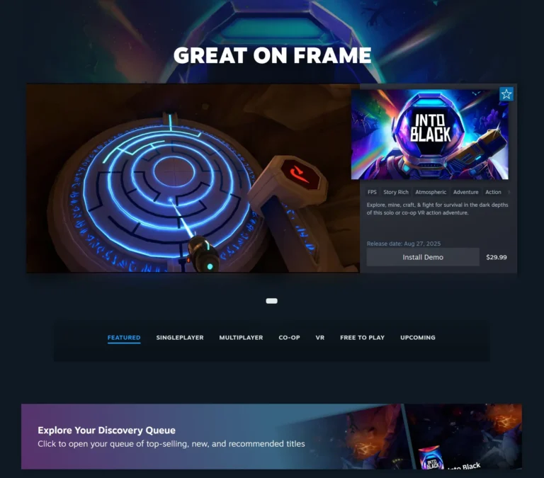 The Steam Frame's "Great on Frame" Page Is Now Live - Steam Deck HQ