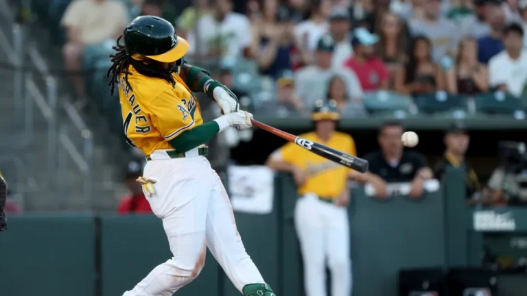 A's infielder Joshua Kuroda-Grauer hits IL with 'ruptured testicle ' after fouling ball off groin vs. Diamondbacks - sportingnews.com