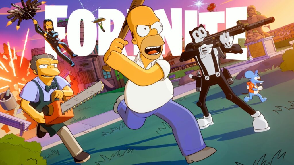 Eight months later, The Simpsons return to Fortnite with a new John Wick outfit, the Springfield map, and more - Diario AS