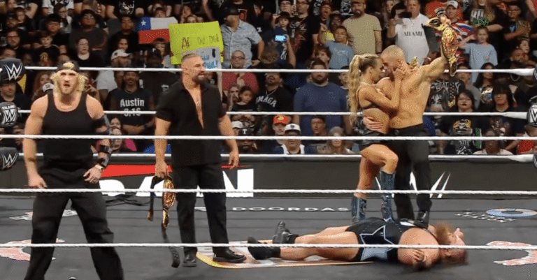 Otis starts confessing his feelings for Maxxine, gets beat up by her boyfriend - Cageside Seats