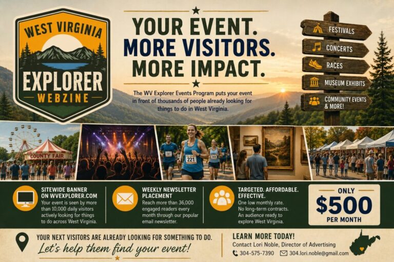New West Virginia Explorer events program helps advertisers reach larger markets faster - West Virginia Explorer