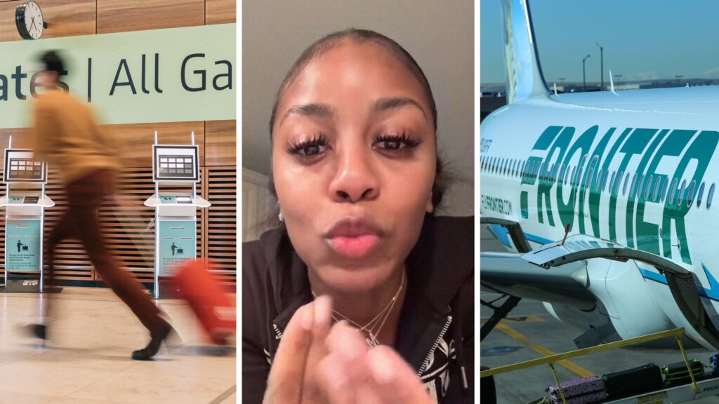 Woman Flies Frontier From Atlanta To Florida. Then They Get An Announcement Before Takeoff: ‘The Brakes Are Stuck’ - BroBible