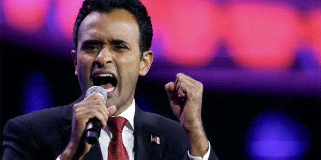 Vivek Ramaswamy viciously booed off stage after speaking 'truth' to conservative youth - rawstory.com
