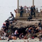Spain sending troops as thousands enter enclave of Ceuta from Morocco - BBC