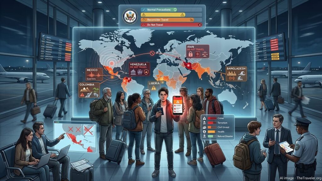 State Department Issues Rare Worldwide Caution for U.S. Travelers - thetraveler.org