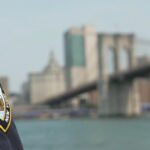 NYPD officer who saved woman on Brooklyn Bridge says rescue happened on his 3rd day with elite unit - CBS News
