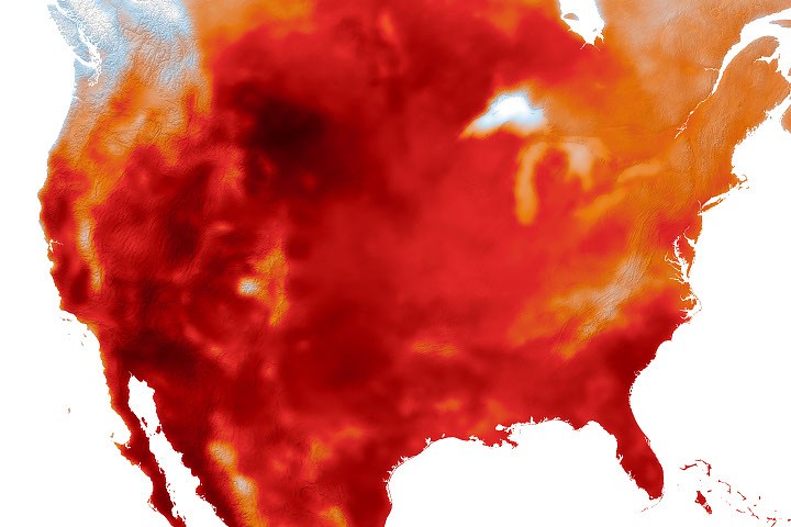 Heat Dome Broils the Western U.S. - NASA Science (.gov)