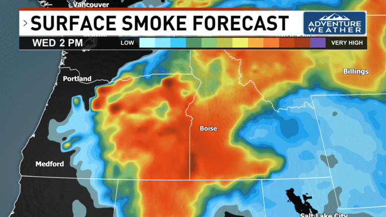 Weather Alert Day: Smoke Continues Today While Fire Danger Builds Toward the Weekend - KBOI