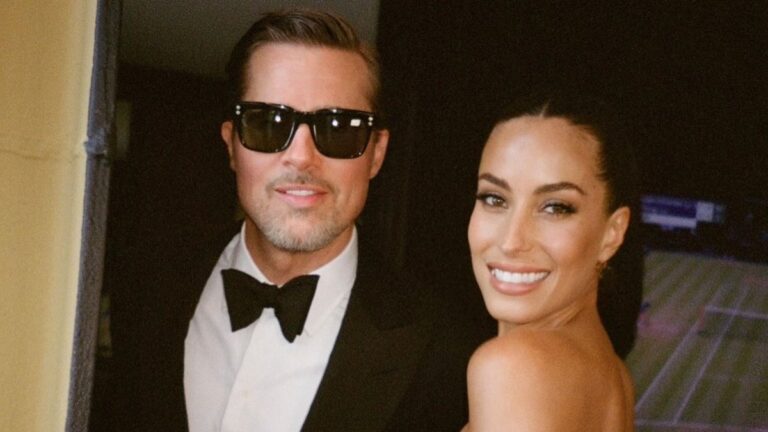 Brad Pitt e Ines de Ramon enloquecen a sus fans con románticas fotos de boda - hola.com