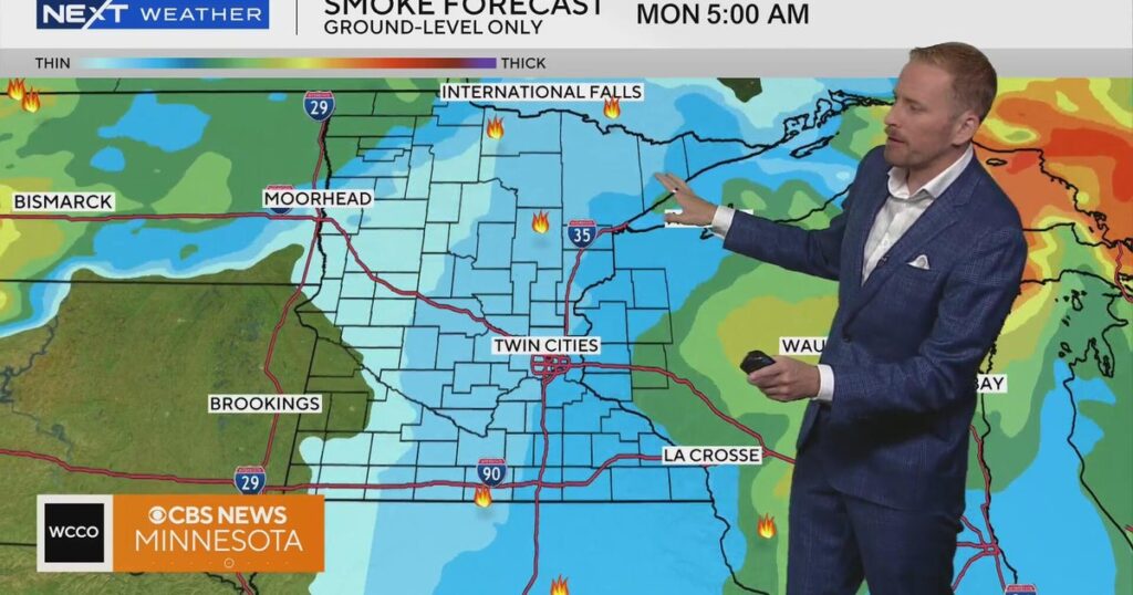 NEXT Weather: 7 a.m. report for Minnesota on July 19, 2026 - CBS News