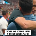 A friendly embrace between the England and Argentina managers ahead of the Semifinal 🤝 - FOX Sports