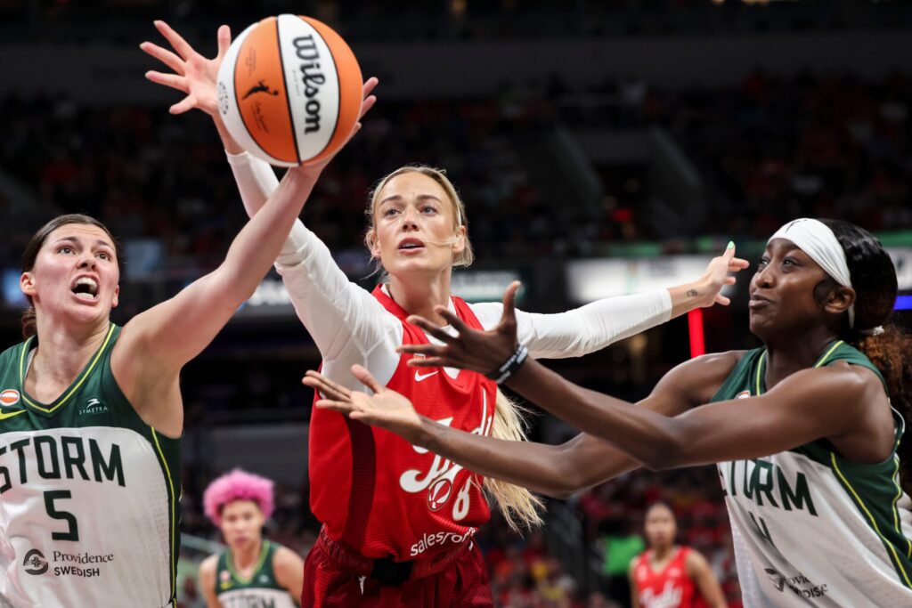 How to live stream Fever vs Storm: WNBA, TV channel - The Big Lead