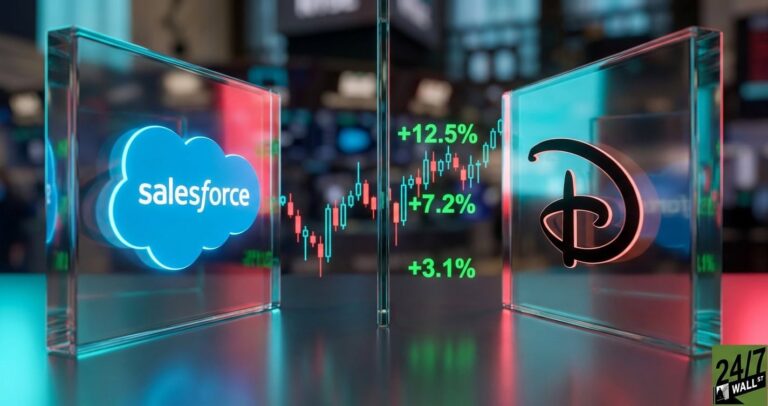 Disney or Salesforce: Which Beaten-Down Dow Giant Is the Smarter Dip-Buy? - 24/7 Wall St.